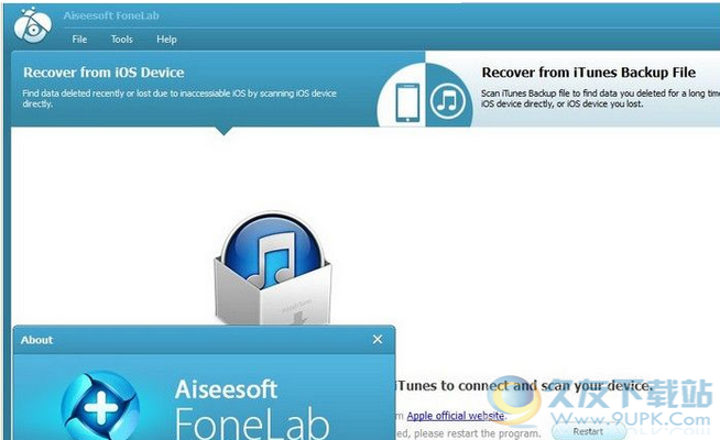 Aiseesoft FoneLab 1.0免安装版截图（1）