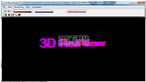 3D Real Viewer 1.0绿色英文版截图（1）