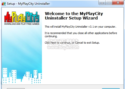 MyPlayCity Uninstaller 3.1安装版截图（1）