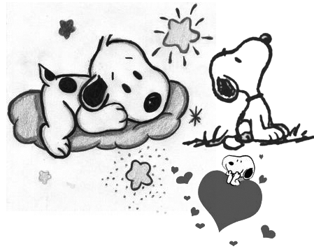 可爱卡通小狗Snoopy笔刷(photoshop笔刷插件) 1.0绿色版截图（1）