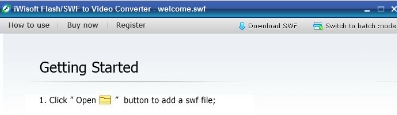 iWisoft Flash SWF to Video ConVerter 3.2免费版截图（1）