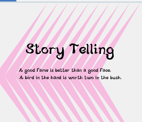 Story Telling字体工具