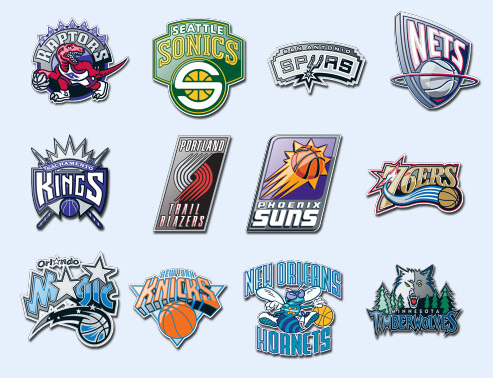NBA球队图标素材