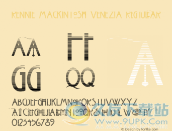 rennie mackintosh字体