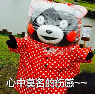 熊本熊下雨表情包 1.0高清版
