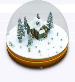 Snow Globe Countdown 2.03绿色英文版